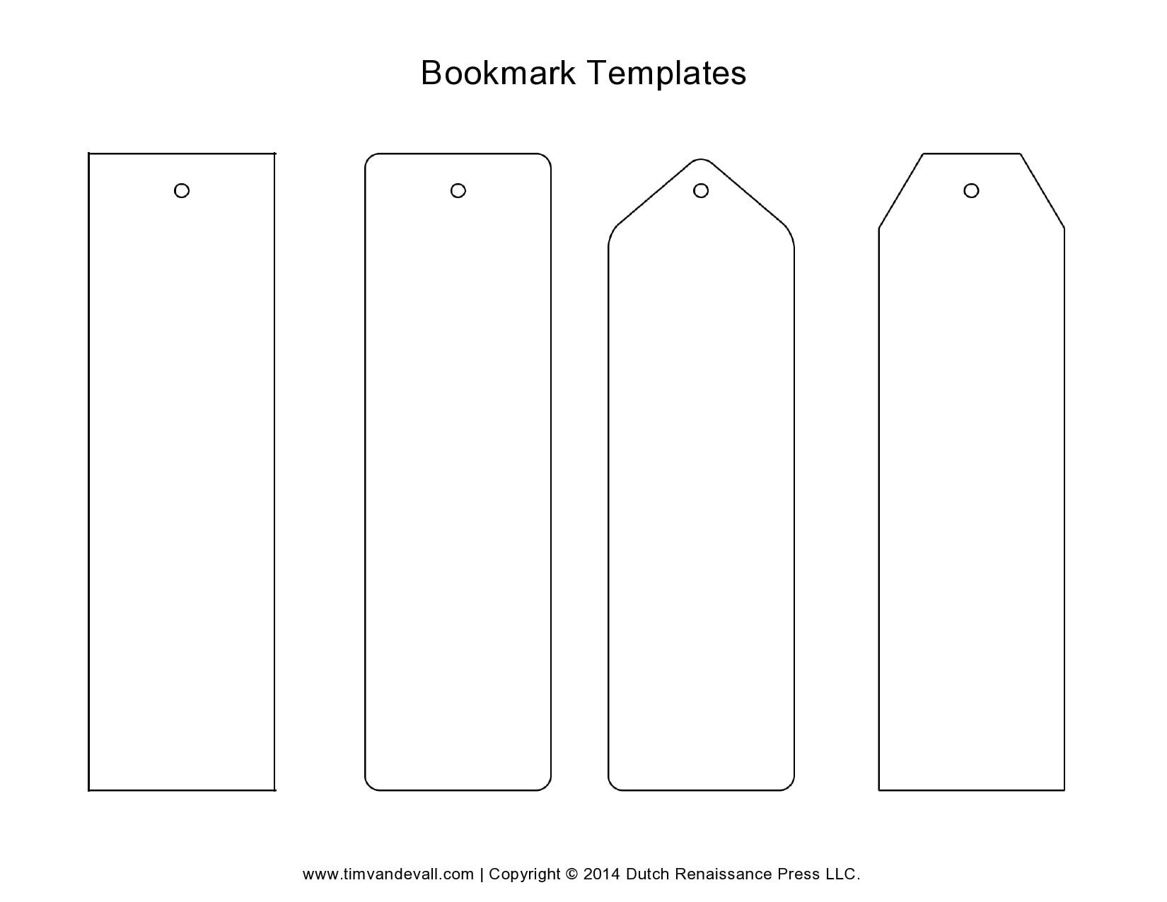 30 Free Bookmark Templates (Word, PDF) - TemplateArchive